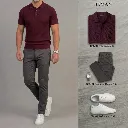PACK PK001 Polo, Pantalon, Baskets et Montre - 3.webp