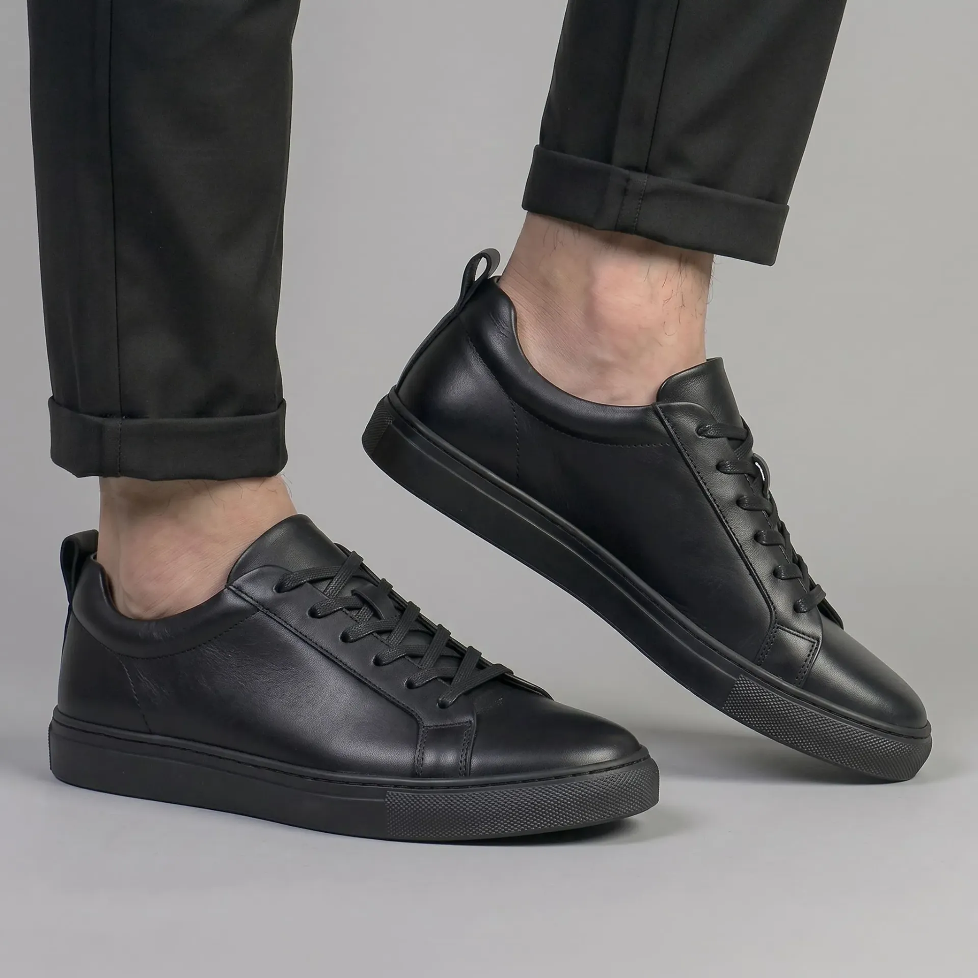 BM101 Baskets en Cuir