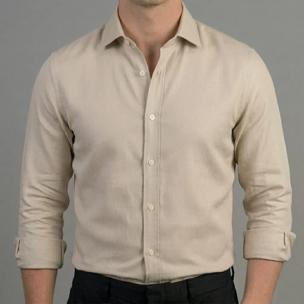 BM301 Chemise Élégante en Chevron